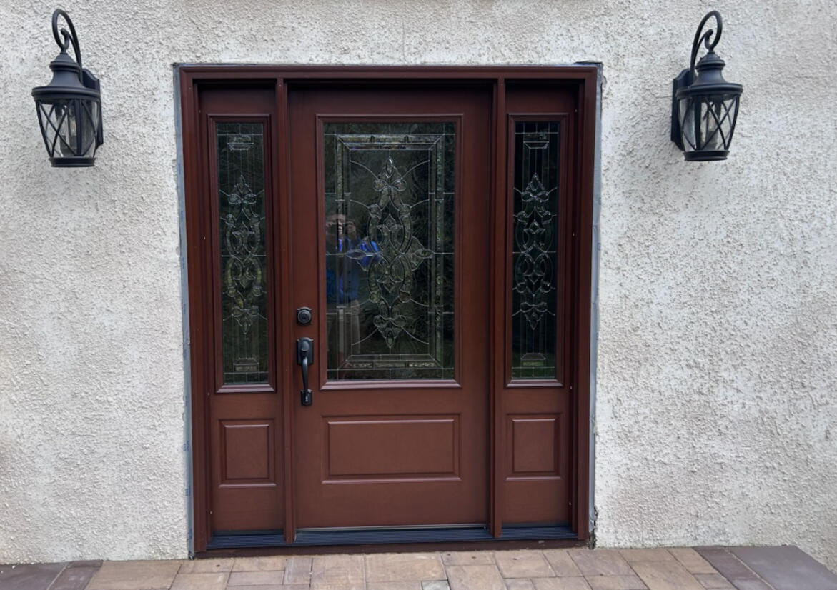 Doors-fiberglass with side lights, Millstone NJ