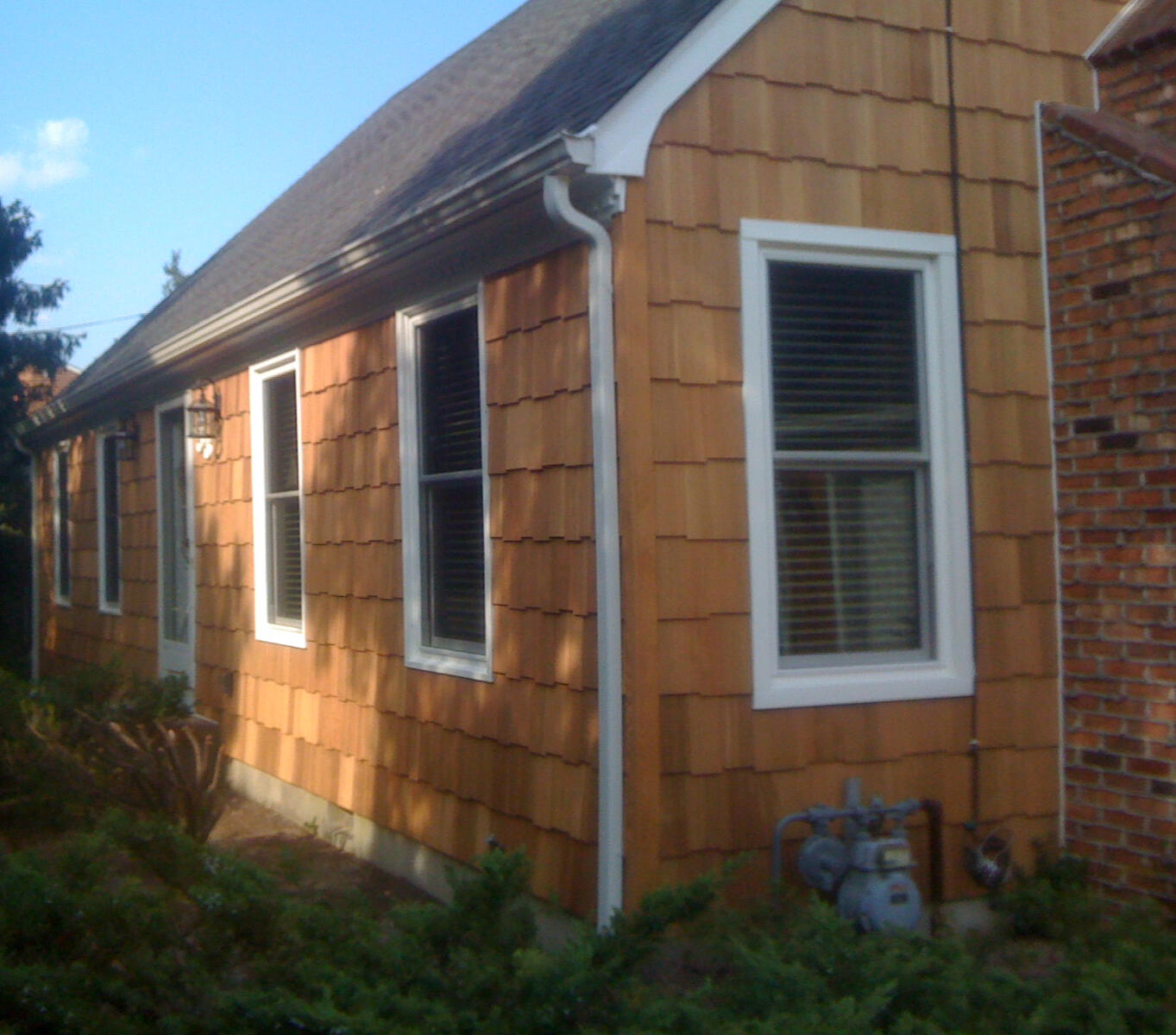 Cedar Shake Siding Cedar shake siding installation