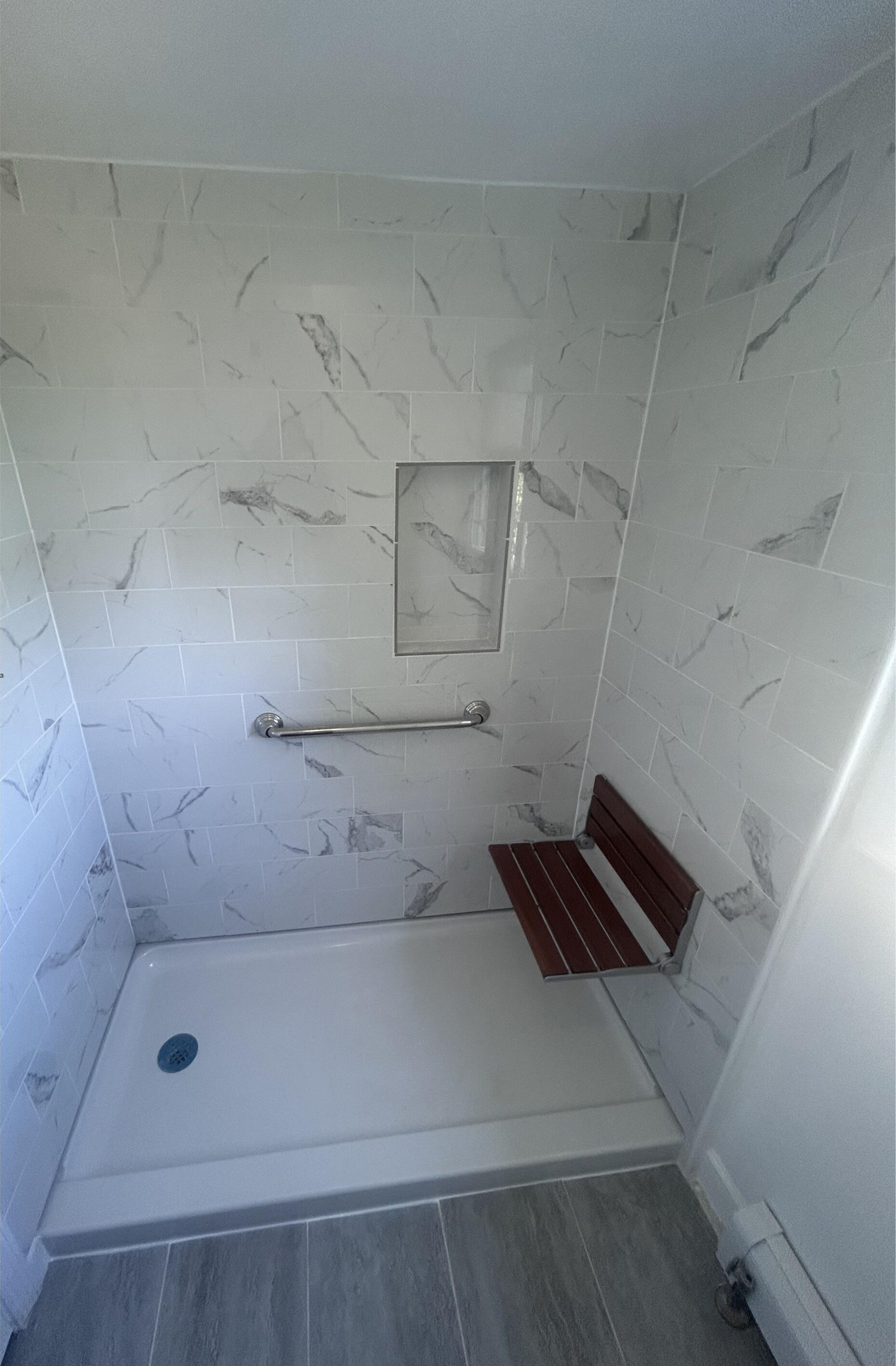 Bathroom renovation by Shore Points Carpentry